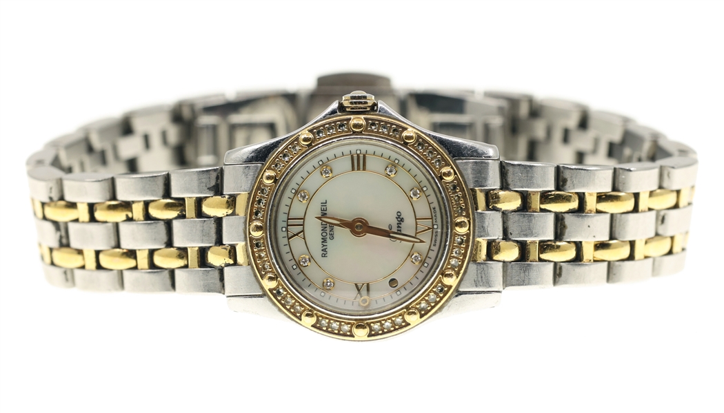 LADIES RAYMOND WEIL TANGO REF. 5790 DIAMOND WRISTWATCH