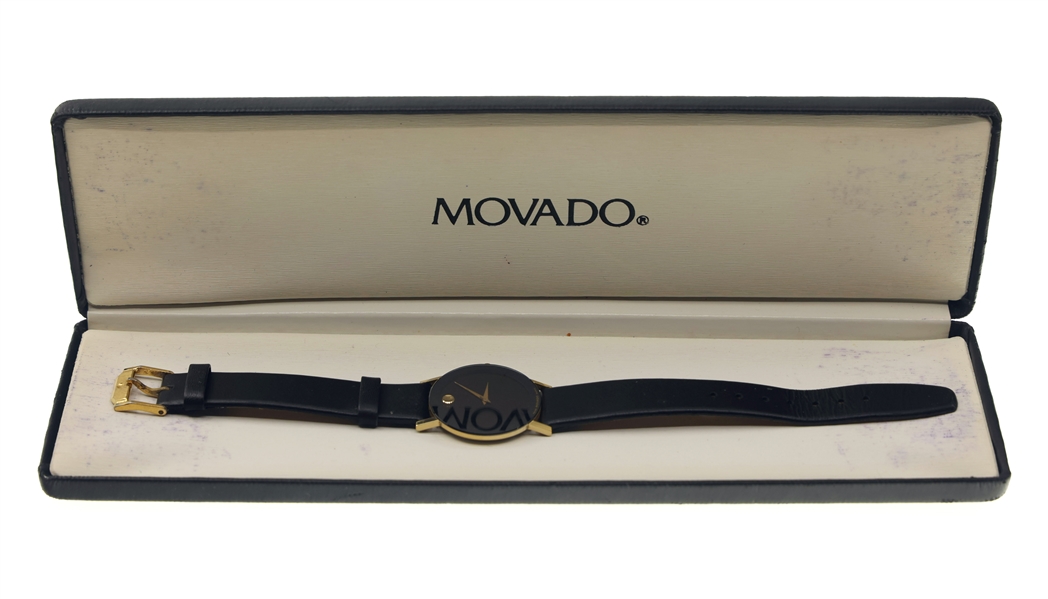 MENS MOVADO ELECTRICAL WRIST WATCH
