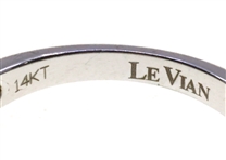 14K WHITE GOLD LEVIAN CHOCOLATE DIAMOND FASHION RING