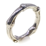 TIFFANY & CO STERLING SILVER BAMBOO RING