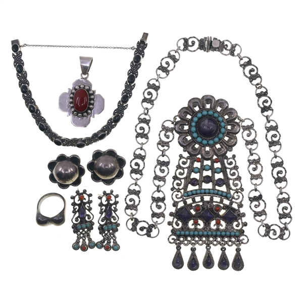 TAXCO STERLING SILVER JEWELRY