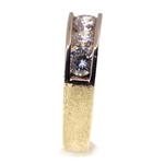 14K YELLOW GOLD 1.84 CTW ROUND DIAMOND BAND 