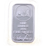 .999 FINE SILVER 1 OZ BARS - 4 OZ TOTAL