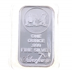 .999 FINE SILVER 1 OZ BARS - 4 OZ TOTAL