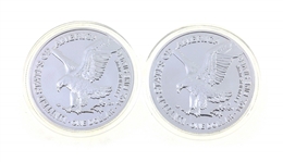 2022 .999 FINE SILVER 1 OZ BULLION ROUNDS - 6 OZ TOTAL
