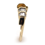 LADIES 2.32 CTW DIAMOND 14K YELLOW GOLD WEDDING RING SET