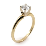 LADIES 2.32 CTW DIAMOND 14K YELLOW GOLD WEDDING RING SET