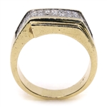 MEN 'S 18K YELLOW GOLD 2.7 CTW DIAMOND FASHION RING