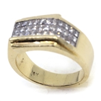 MEN 'S 18K YELLOW GOLD 2.7 CTW DIAMOND FASHION RING