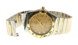 OMEGA CONSTELLATION 18K/SS MEN'S WRIST WATCH 1202.30