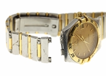 OMEGA CONSTELLATION 18K/SS MEN'S WRIST WATCH 1202.30