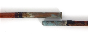 EARLY 20TH C. HENRY ANDRUS BAMBOO TRUNK FLY FISHING ROD