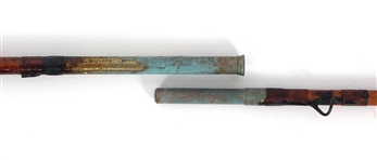 EARLY 20TH C. HENRY ANDRUS BAMBOO TRUNK FLY FISHING ROD