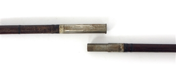 EARLY 20TH C. BAMBOO FLY FISHING ROD
