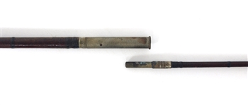 EARLY 20TH C. BAMBOO FLY FISHING ROD