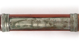EARLY 20TH C. HENRY ANDRUS BAMBOO TRUNK FLY FISHING ROD