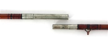 EARLY 20TH C. HENRY ANDRUS BAMBOO TRUNK FLY FISHING ROD