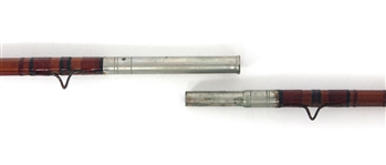 EARLY 20TH C. HENRY ANDRUS BAMBOO TRUNK FLY FISHING ROD