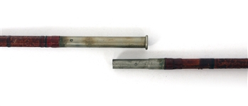 EARLY 20TH C. HENRY ANDRUS BAMBOO TRUNK FLY FISHING ROD