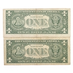 1957 UNITED STATES BLUE SEAL $1 SILVER CERTIFICATES