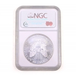 1999 US .999 SILVER 1 OZ EAGLE $1 COIN NGC MS 69