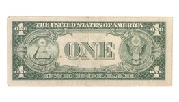 1935 US $1 SILVER CERTIFICATES BLUE SEAL & YELLOW SEAL