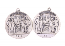 STERLING SILVER 1926 US STEEL CORP 25-YEAR MEDALS