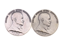 STERLING SILVER 1926 US STEEL CORP 25-YEAR MEDALS