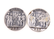 STERLING SILVER 1926 US STEEL CORP 25-YEAR MEDALS