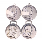 STERLING SILVER US STEEL CORP 30 & 40-YEAR MEDALS