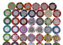 COIN INLAY CASINO CHIPS