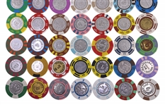 COIN INLAY CASINO CHIPS