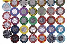 COIN INLAY CASINO CHIPS