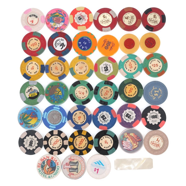 INTERNATIONAL CASINO CHIPS