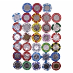 COIN INLAY CASINO CHIPS