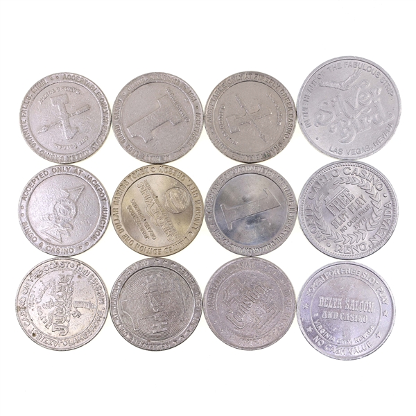 METAL CASINO CHIPS
