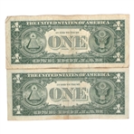 1957 SILVER CERTIFICATE 1 DOLLAR NOTES