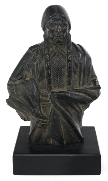 J.L. BOULTON CHIEF QUANAH PARKER COMPOSITE STATUE
