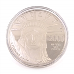 2000 US GIANT QUARTER-POUND GOLDEN PROOF ROUNDS