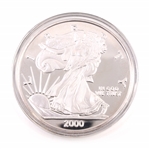 2000 US GIANT QUARTER-POUND GOLDEN PROOF ROUNDS