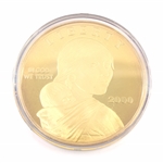 2000 US GIANT QUARTER-POUND GOLDEN PROOF ROUNDS