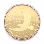 2000 US GIANT QUARTER-POUND GOLDEN PROOF ROUNDS