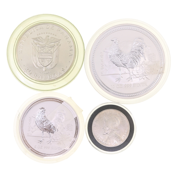 AUSTRALIA AND PANAMA BULLION SILVER ROUNDS