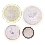 AUSTRALIA AND PANAMA BULLION SILVER ROUNDS