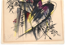 ROGER LERSY LITHOGRAPH ON PAPER SIGNED