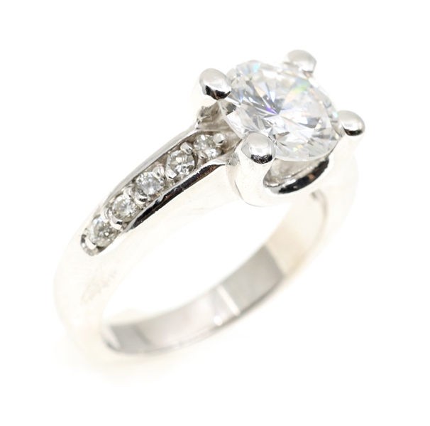 LADIES 14K WHITE GOLD 2.35 CTW DIAMOND RING