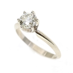.80 CT ROUND DIAMOND SOLITAIRE 14K GOLD RING