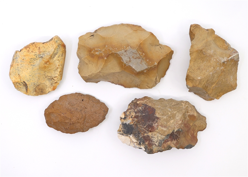 CARVED LITHIC HAND TOOLS
