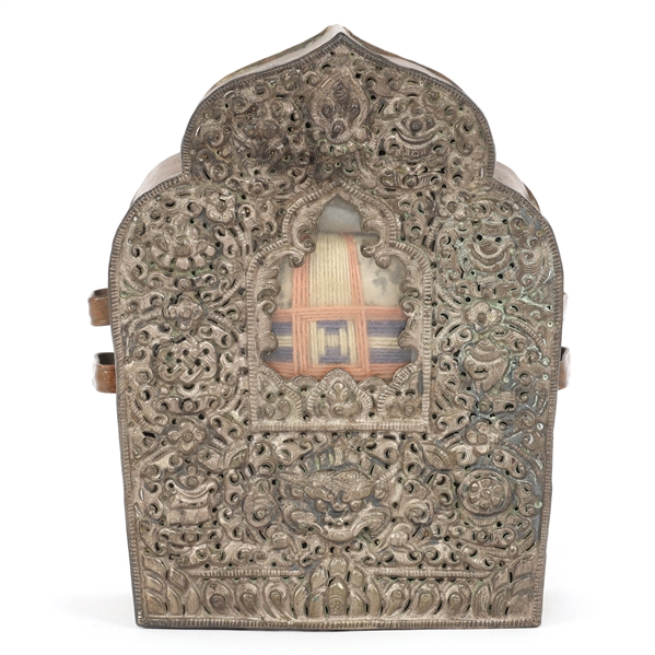 TIBETAN GAU AMULET BOX PRAYER SHRINE 