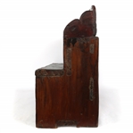 EARLY 20TH C. WOODEN TIBETAN BUDDHIST SHRINE CABINET 